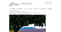 Desktop Screenshot of monsieur-lavande.com